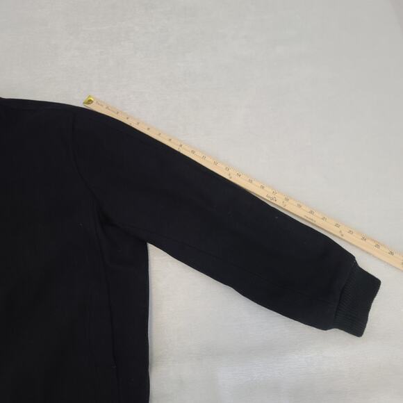 London Fog men's wool coat black Size XL Matrix staple classic capsule preppy - Picture 5 of 8